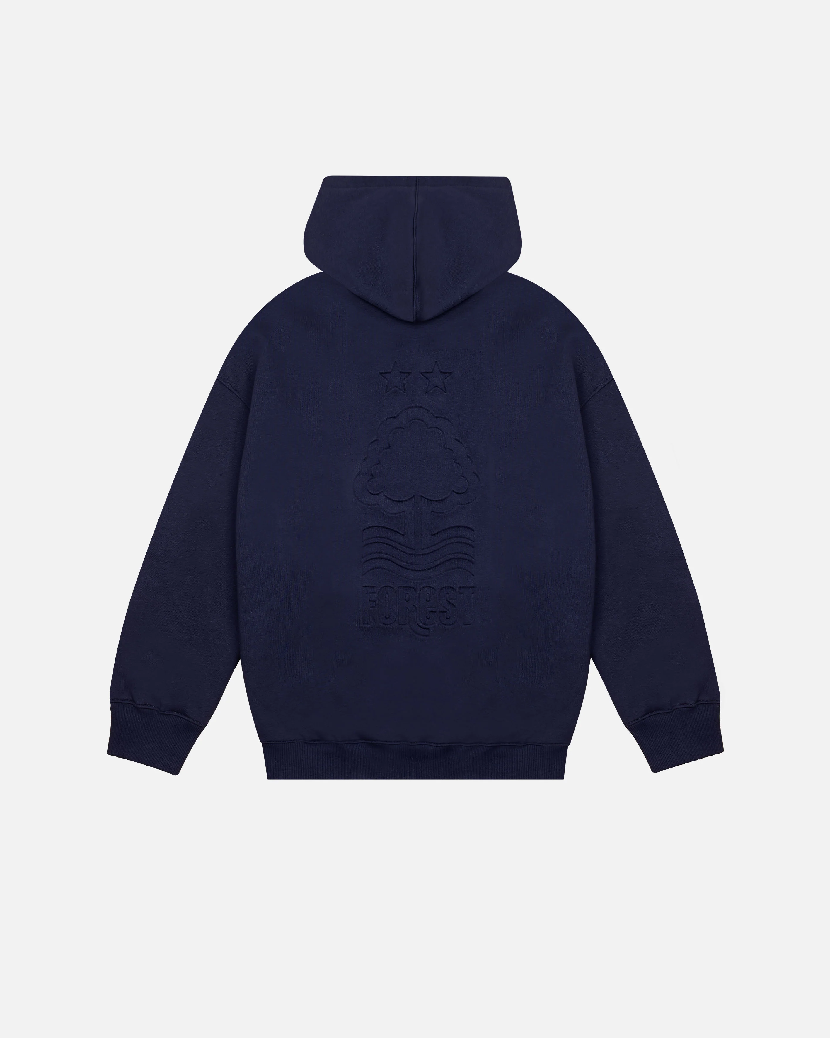 Art of NFFC Navy Debossed Full Zip Hoodie - Image 5