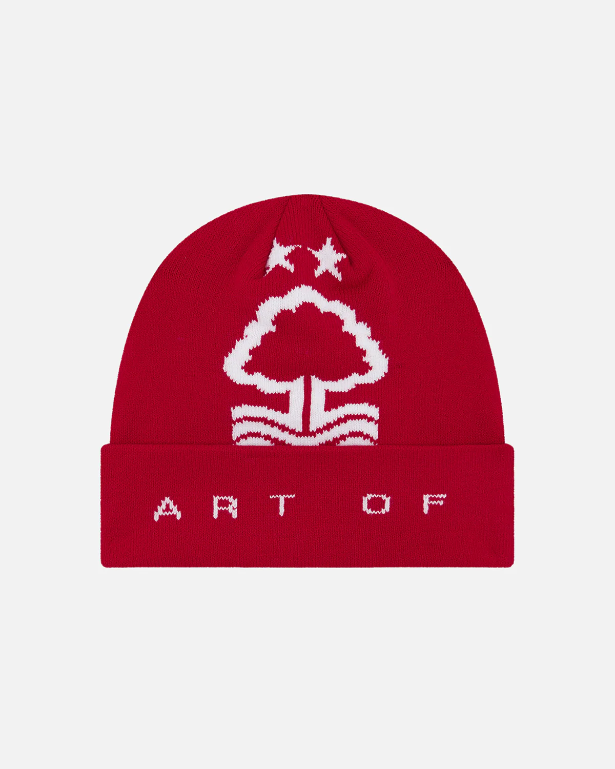 Art of NFFC Red Heritage Beanie - Image 3