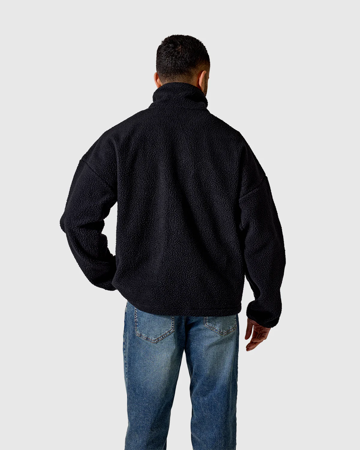 NFFC adidas City Tech Black Full Zip Fleece - Image 3