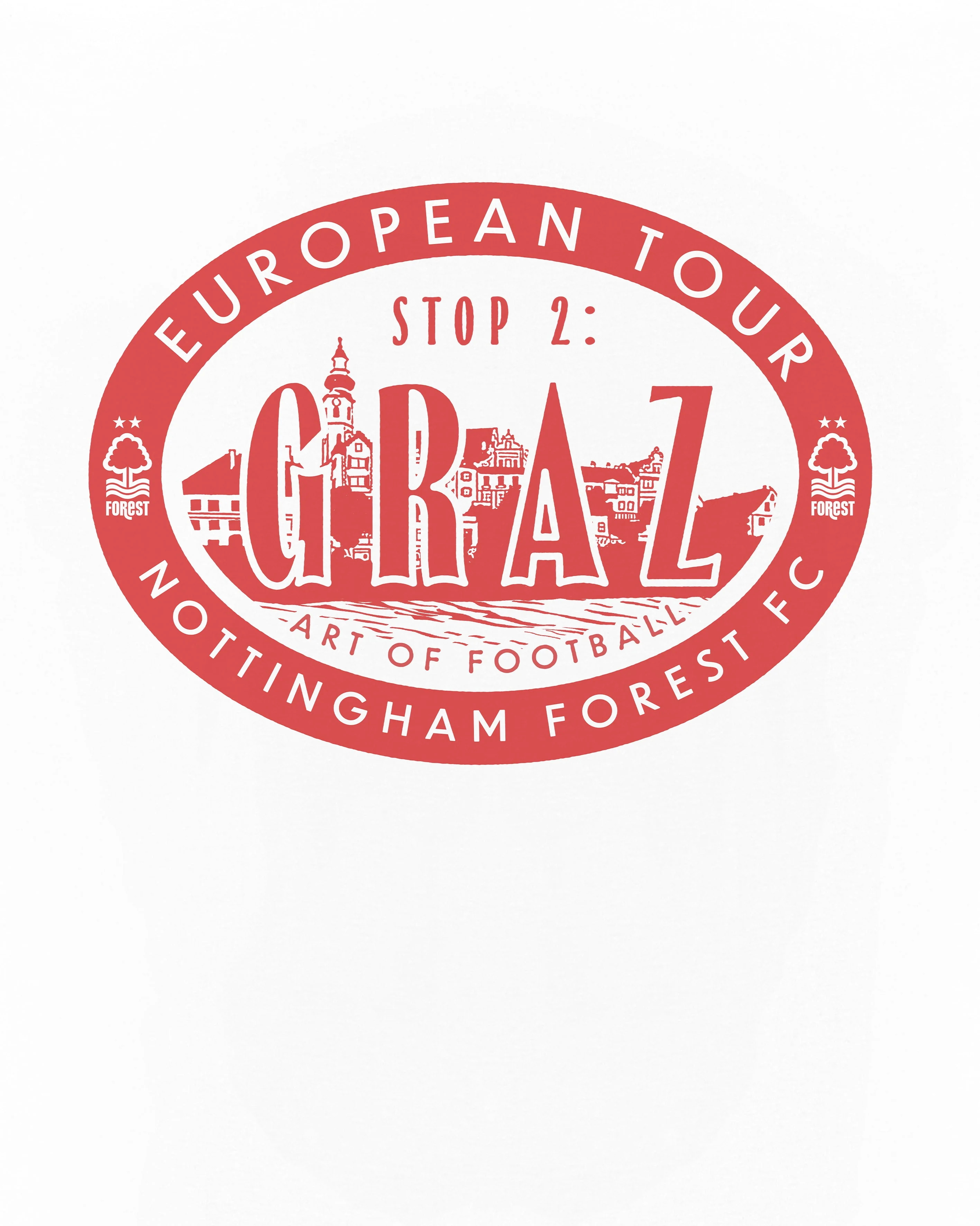 Art of NFFC Forest In Graz White T-Shirt - Image 3