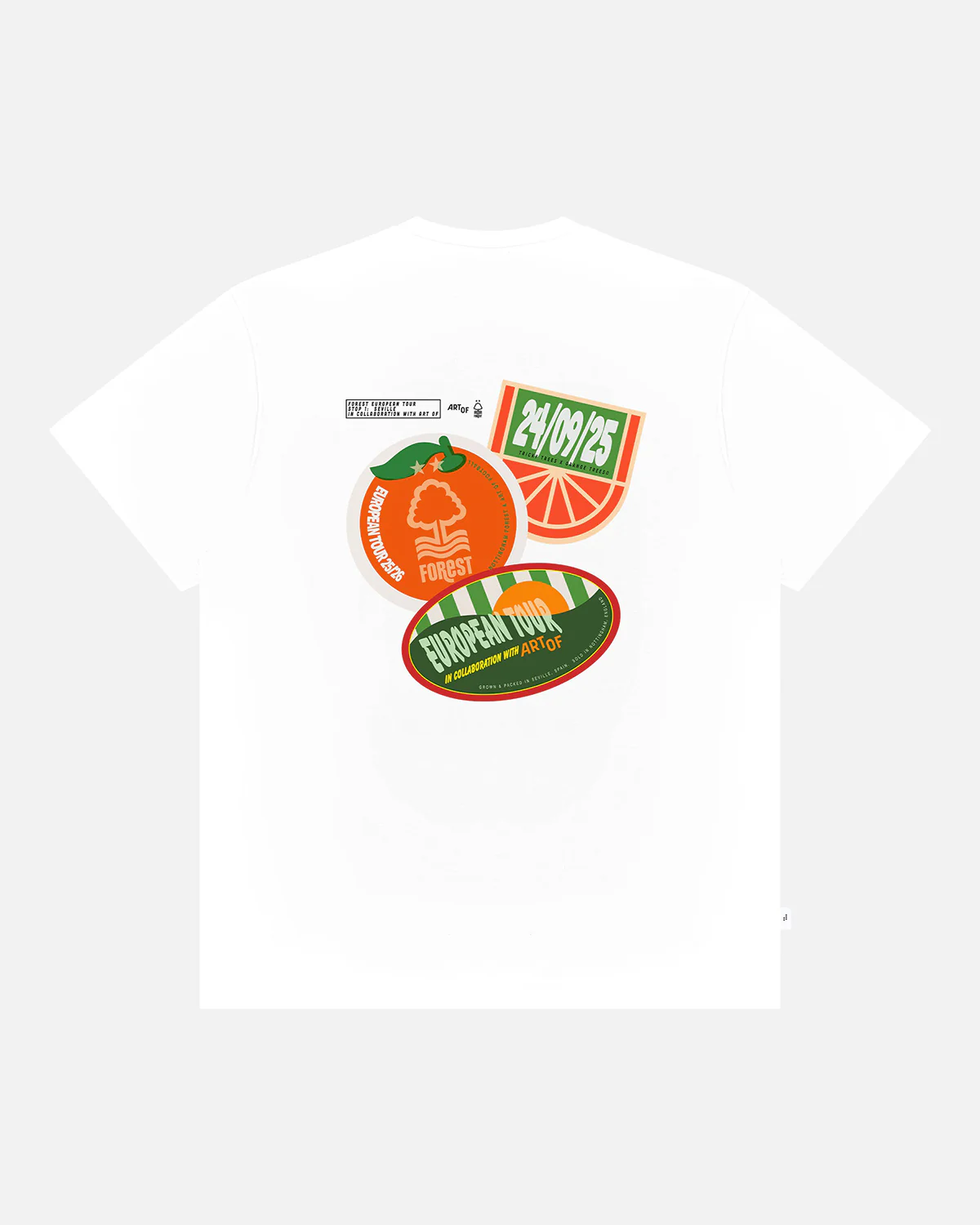 Art of NFFC Forest in Seville White T-Shirt