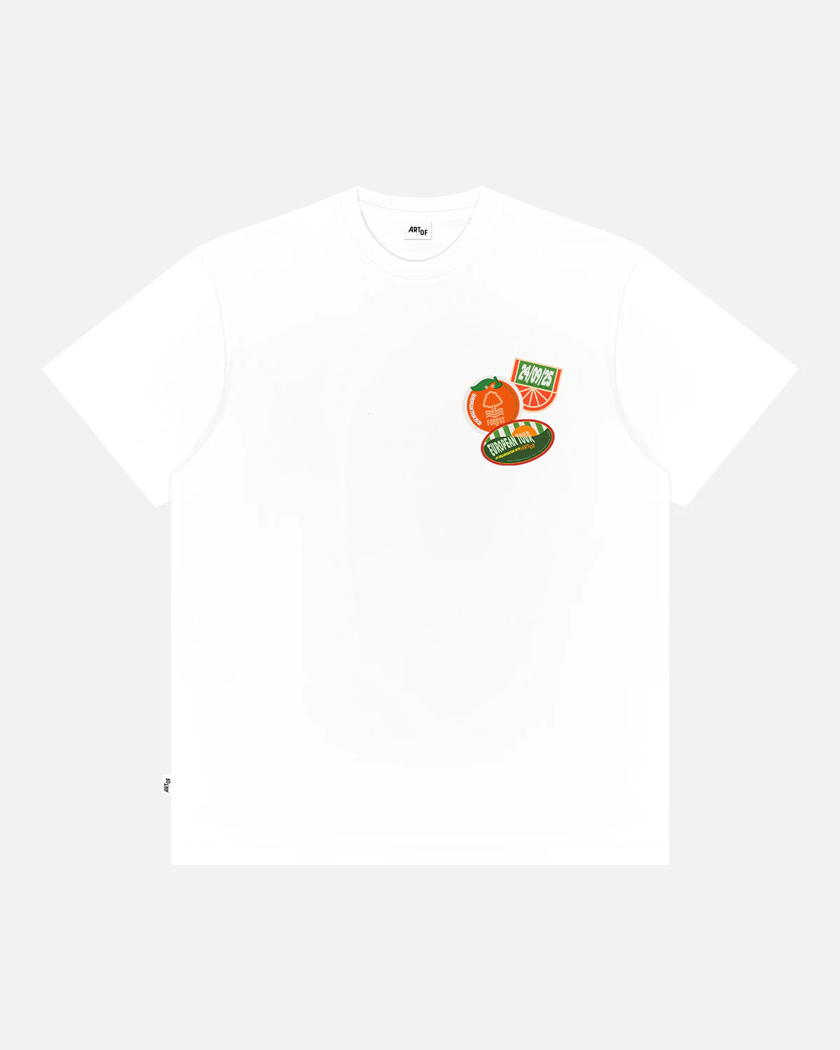Art of NFFC Forest in Seville White T-Shirt - Image 2