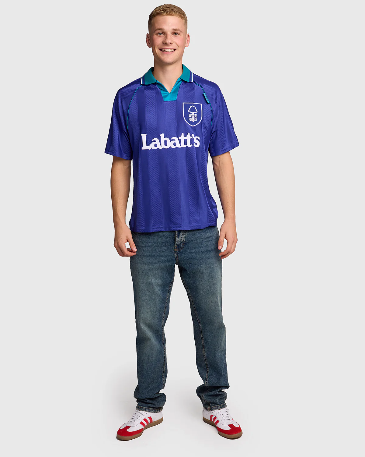 NFFC Retro 1993-95 Away Shirt - Image 4
