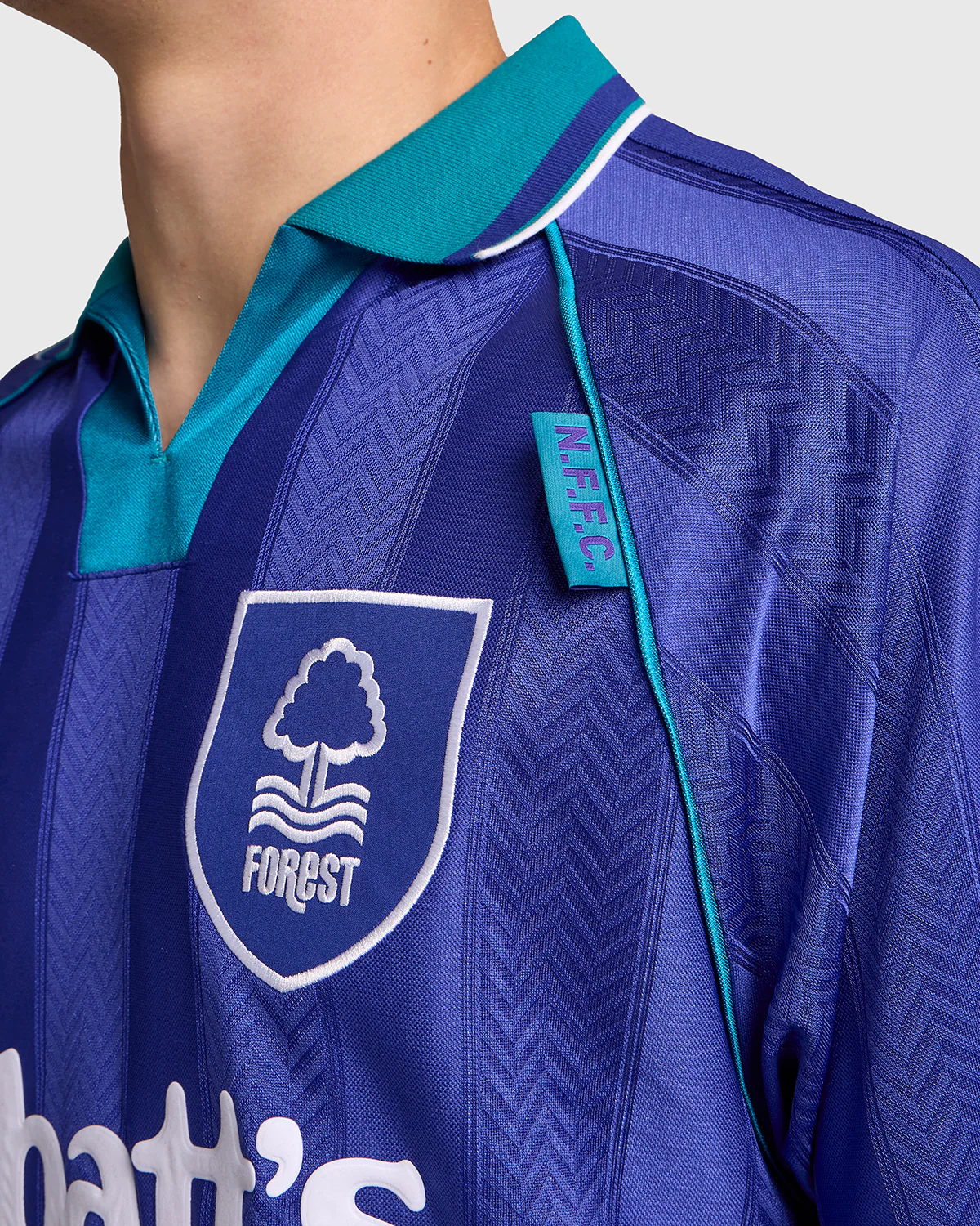 NFFC Retro 1993-95 Away Shirt - Image 6