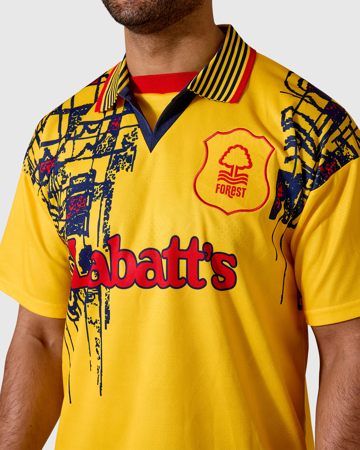NFFC Retro 1995-97 Away Shirt - Image 5