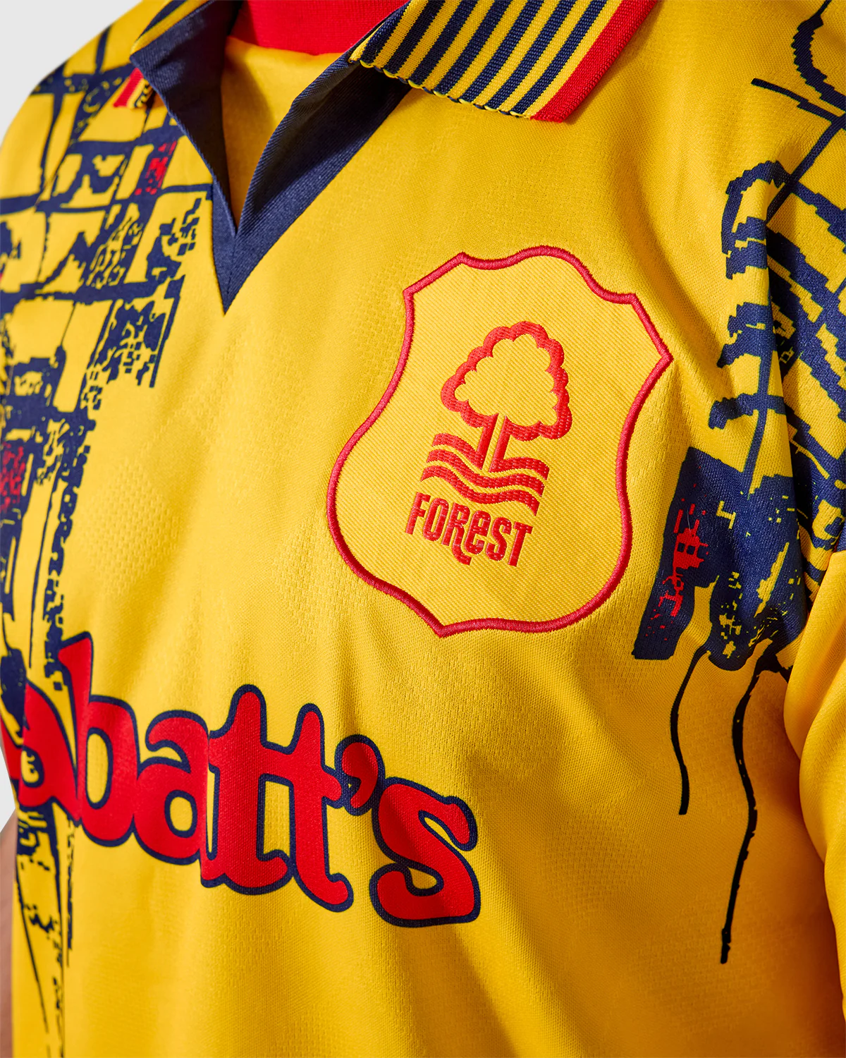 NFFC Retro 1995-97 Away Shirt - Image 6