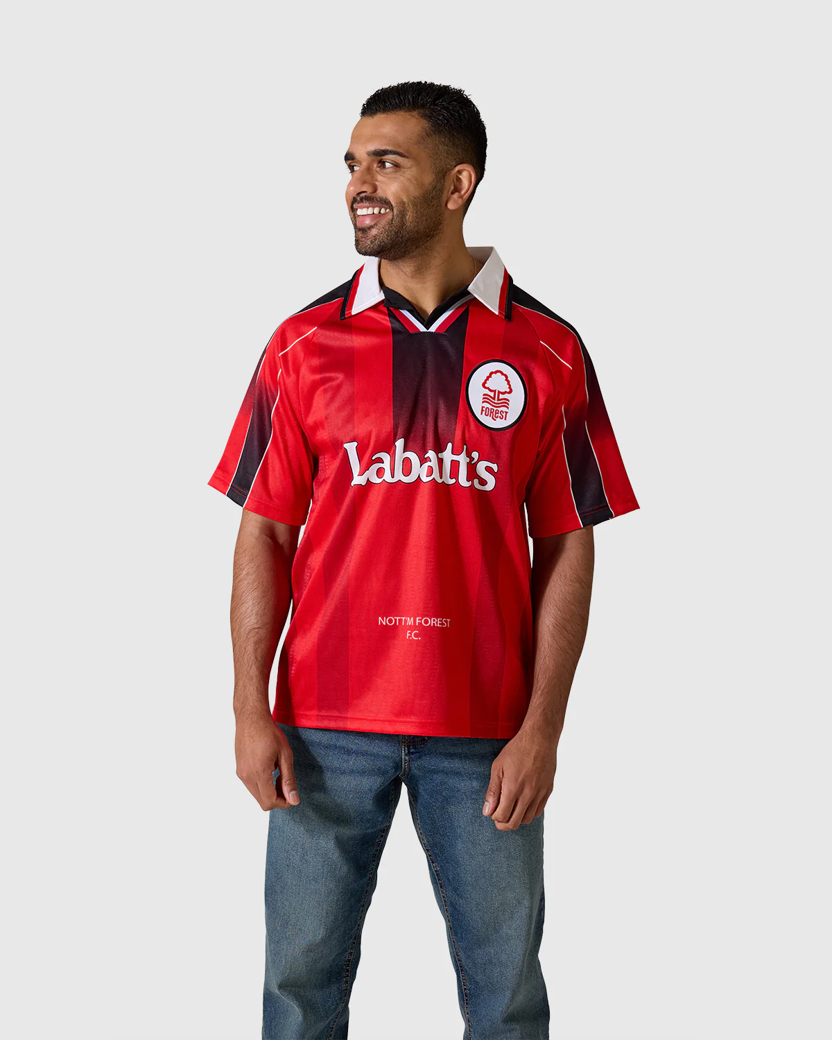 NFFC Retro 1997-98 Home Shirt - Image 8