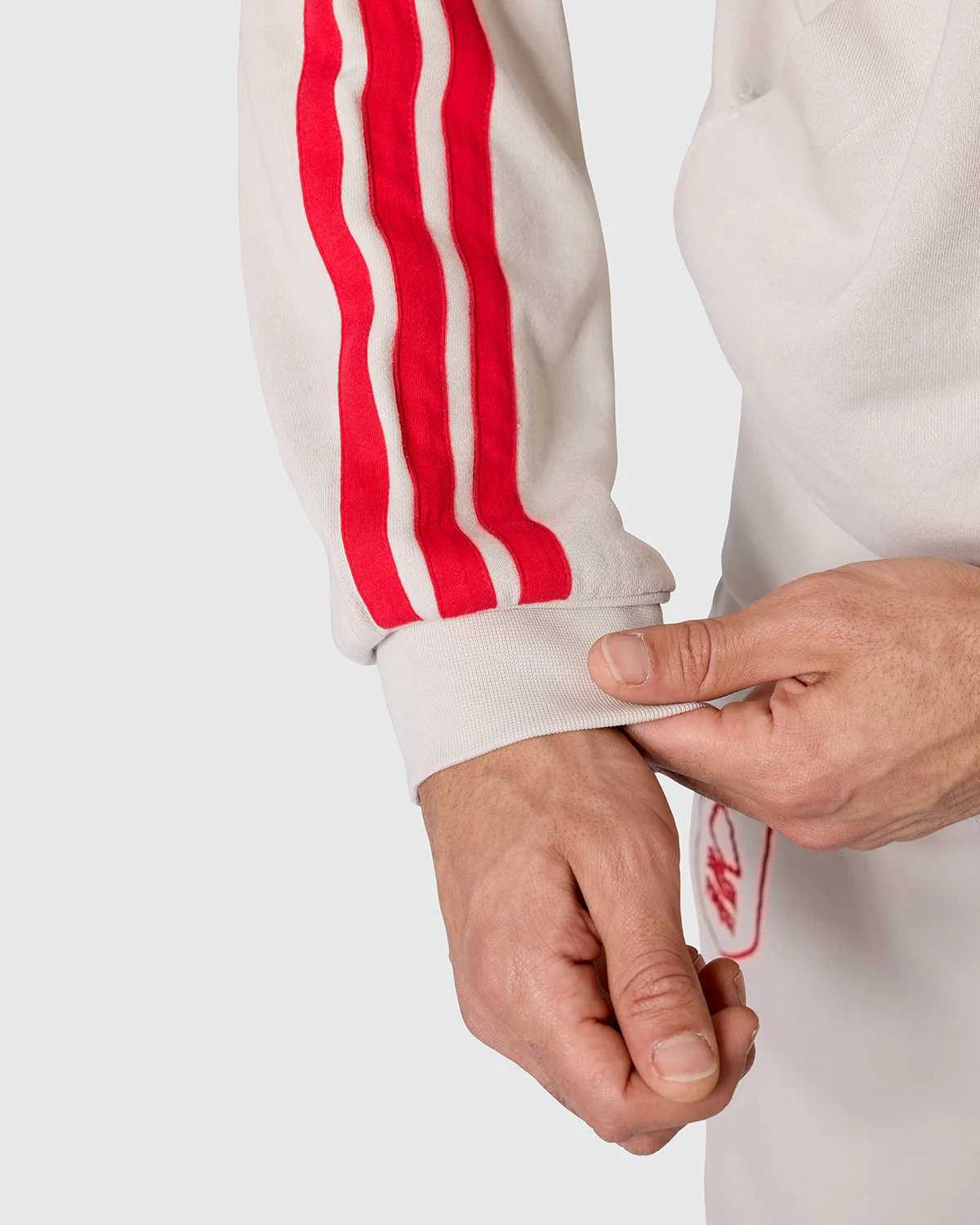 NFFC adidas Alumina 3-Stripe Full Zip Hoodie - Image 6