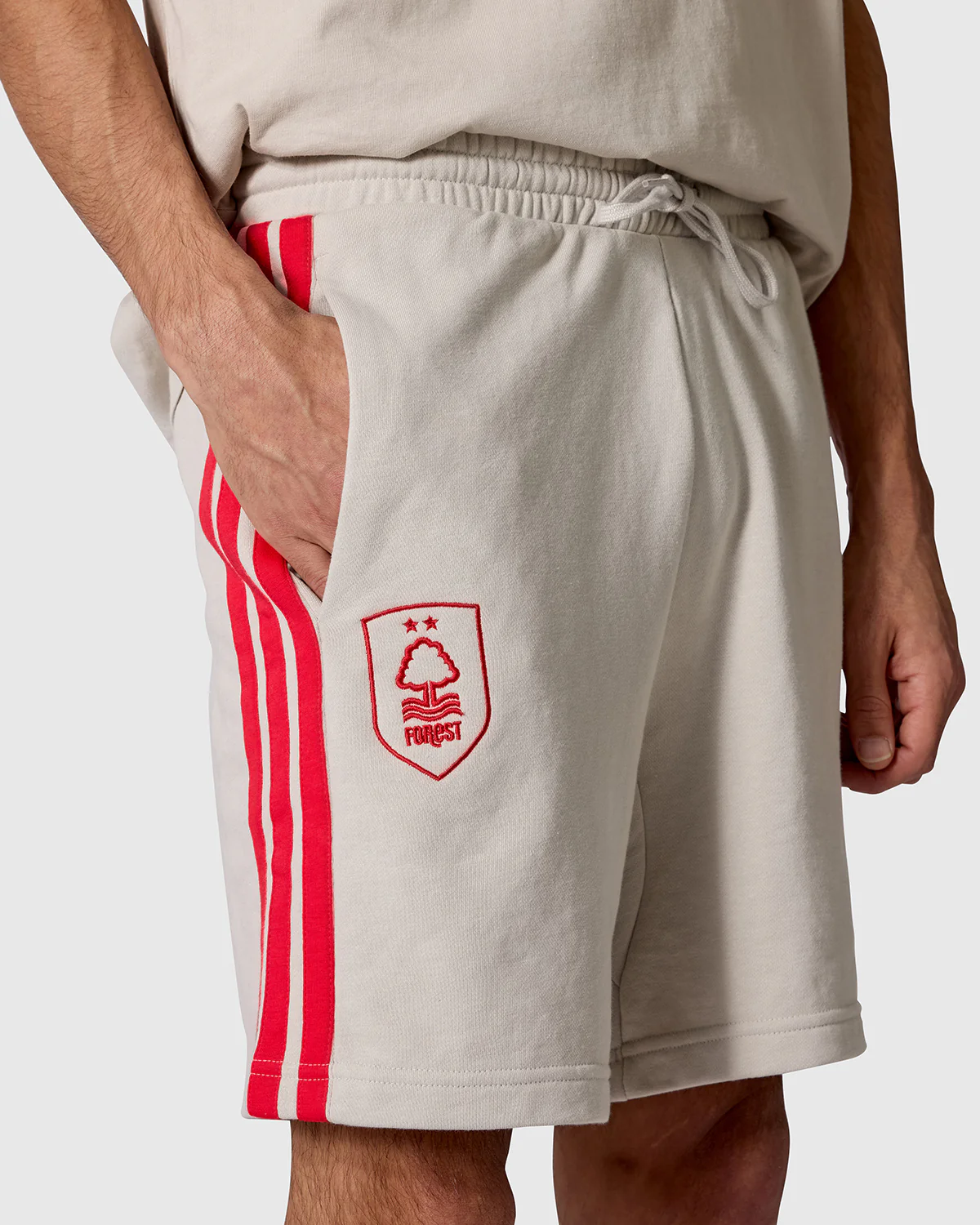 NFFC adidas Alumina 3-Stripe Shorts - Image 5