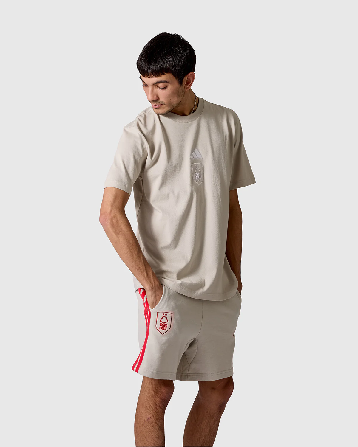 NFFC adidas Alumina Small Logo T-Shirt - Image 3
