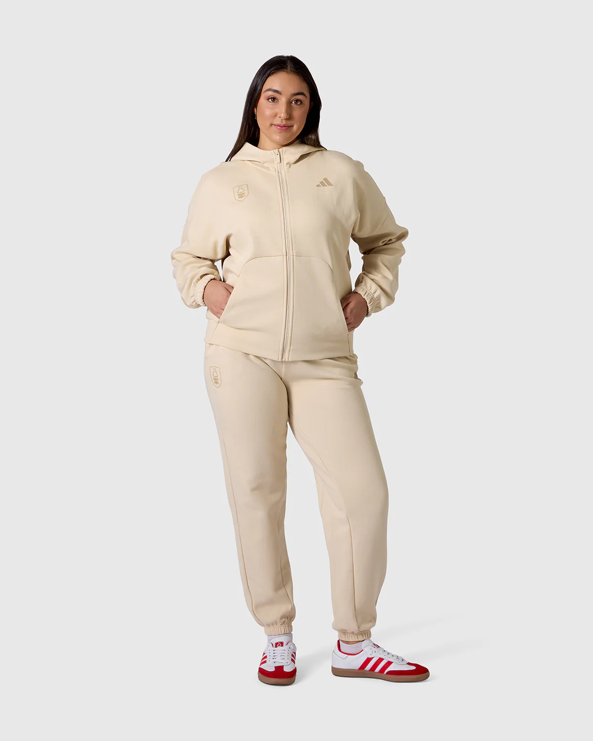 NFFC adidas Women's Crystal Future Icons Hoodie - Image 4