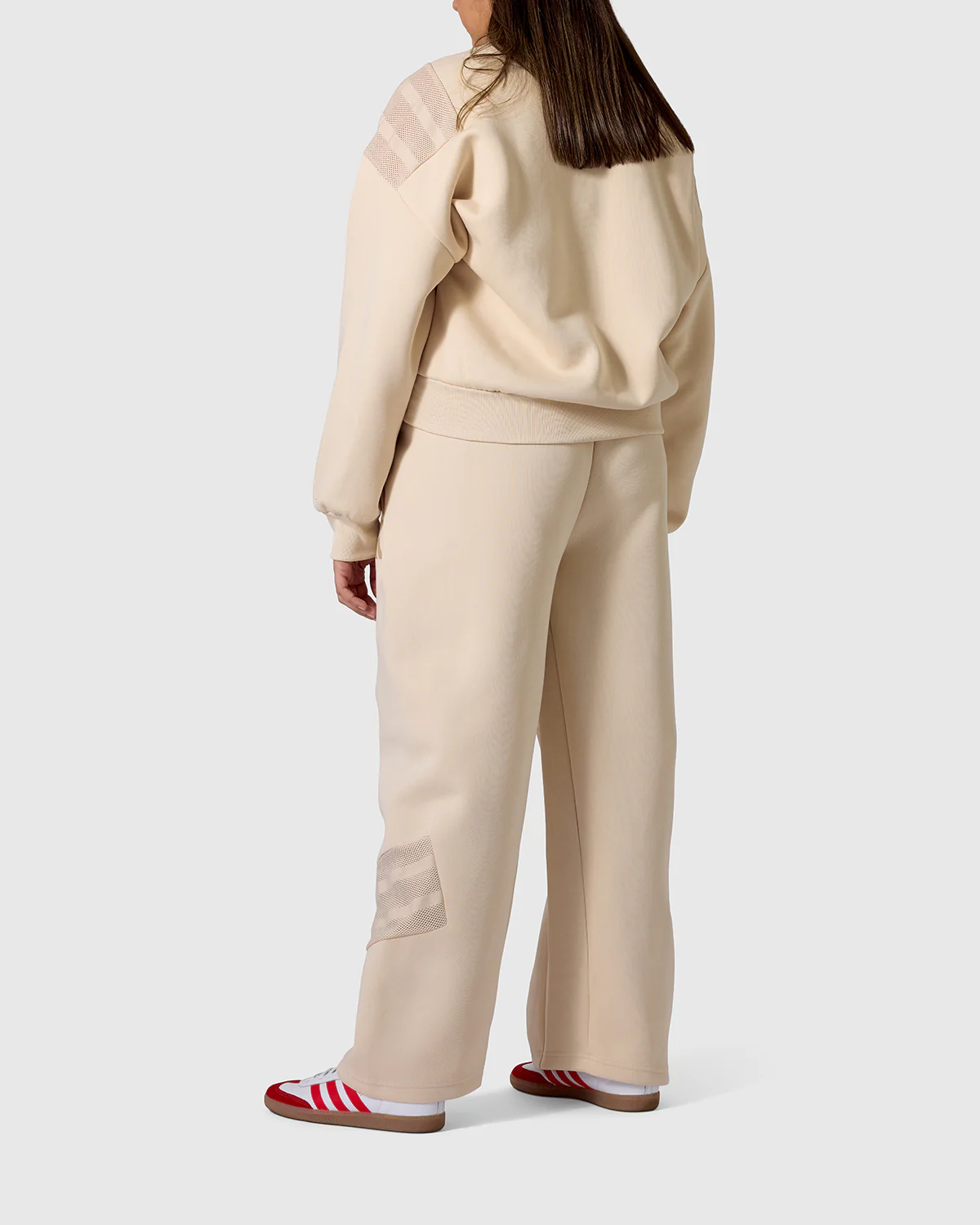 NFFC adidas Women's Crystal Future Icons Mesh Joggers - Image 3