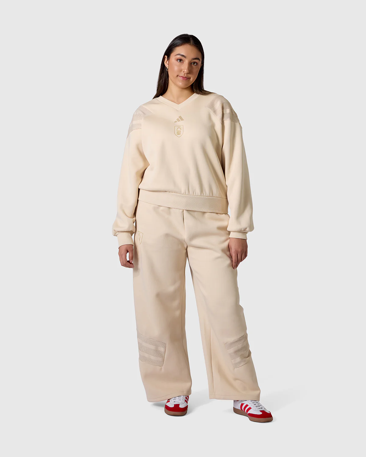NFFC adidas Women's Crystal Future Icons Mesh Joggers - Image 4