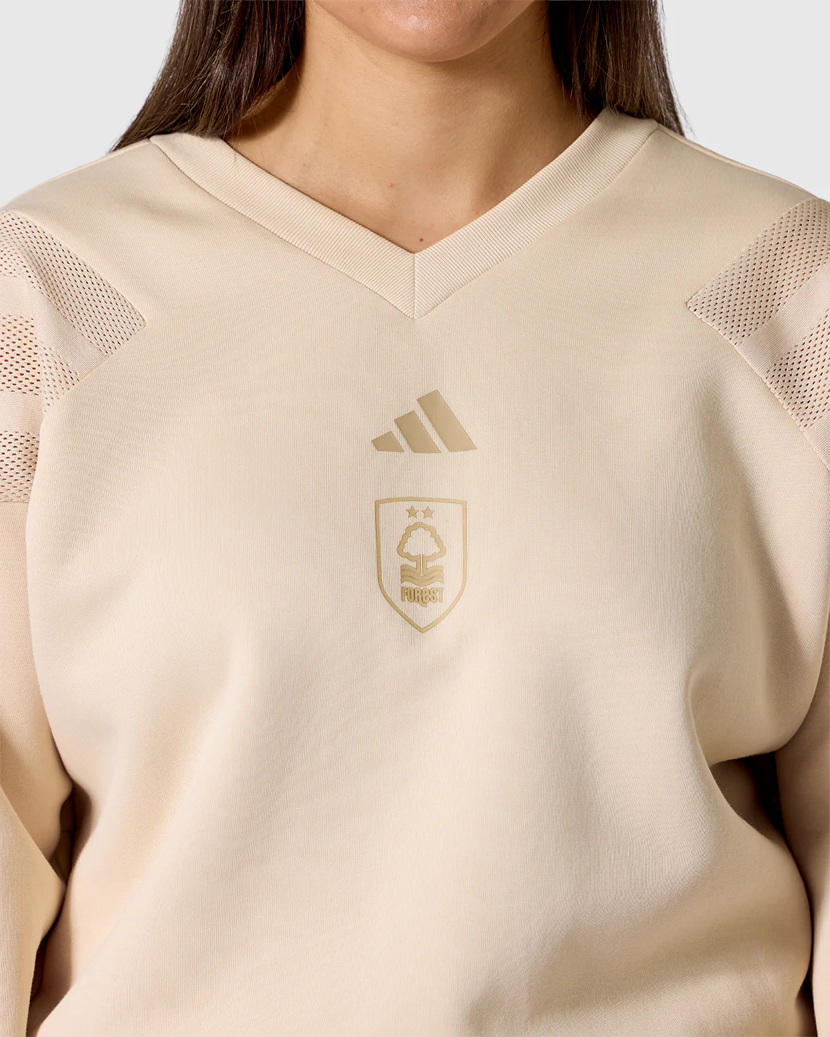 NFFC adidas Women's Crystal Future Icons Mesh Top - Image 6