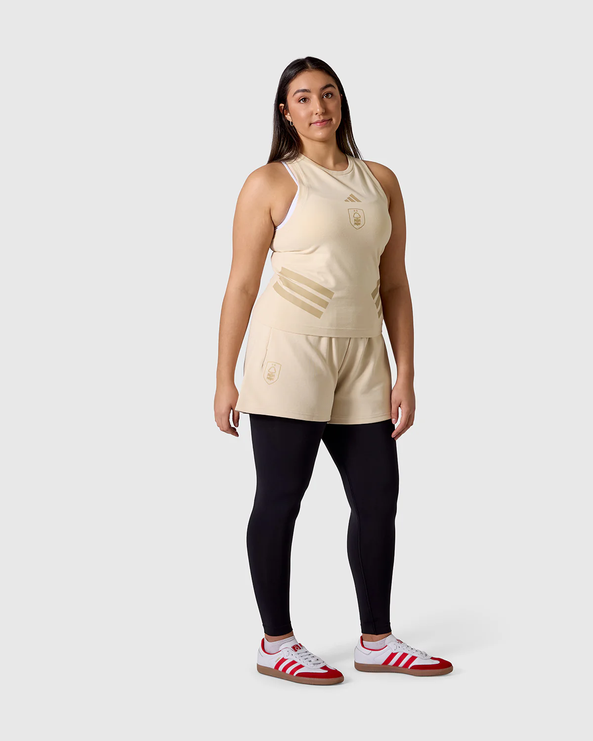 NFFC adidas Women's Crystal Future Icons Shorts - Image 3