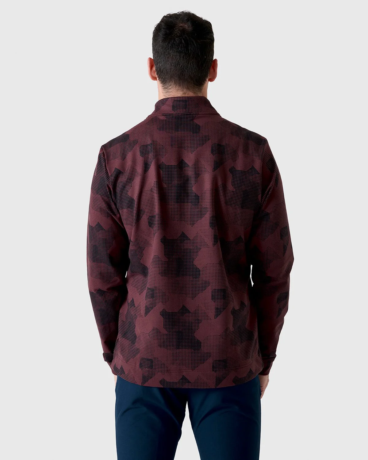 NFFC Adidas Golf Go-To Print 1/4 Zip Top - Image 3