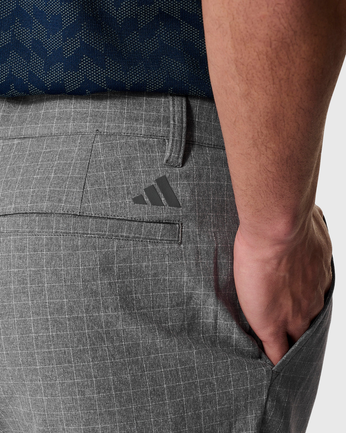 NFFC Adidas Golf Ultimate365 Grey Shorts - Image 4