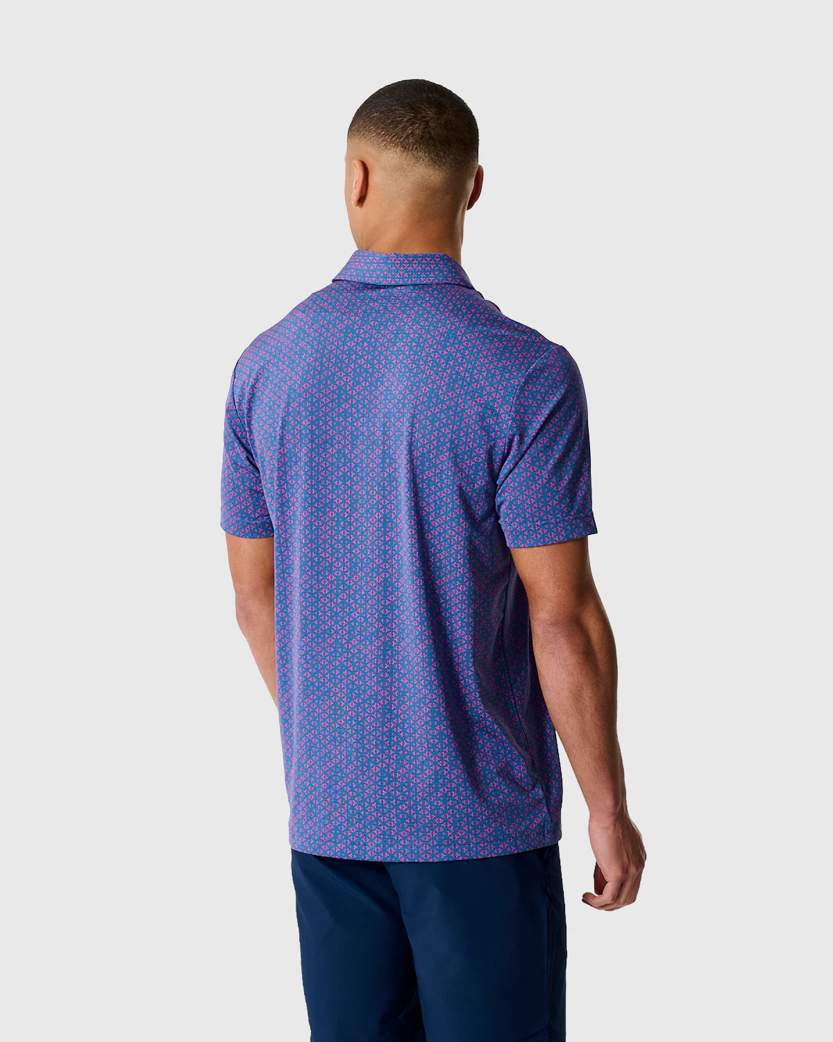 NFFC Adidas Golf Ultimate365 Tango Print Climacool Polo - Image 4
