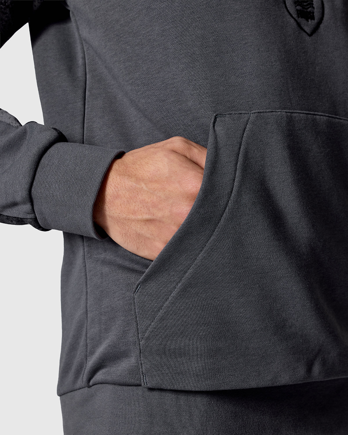 NFFC adidas Grey Camo Print Hoodie - Image 6