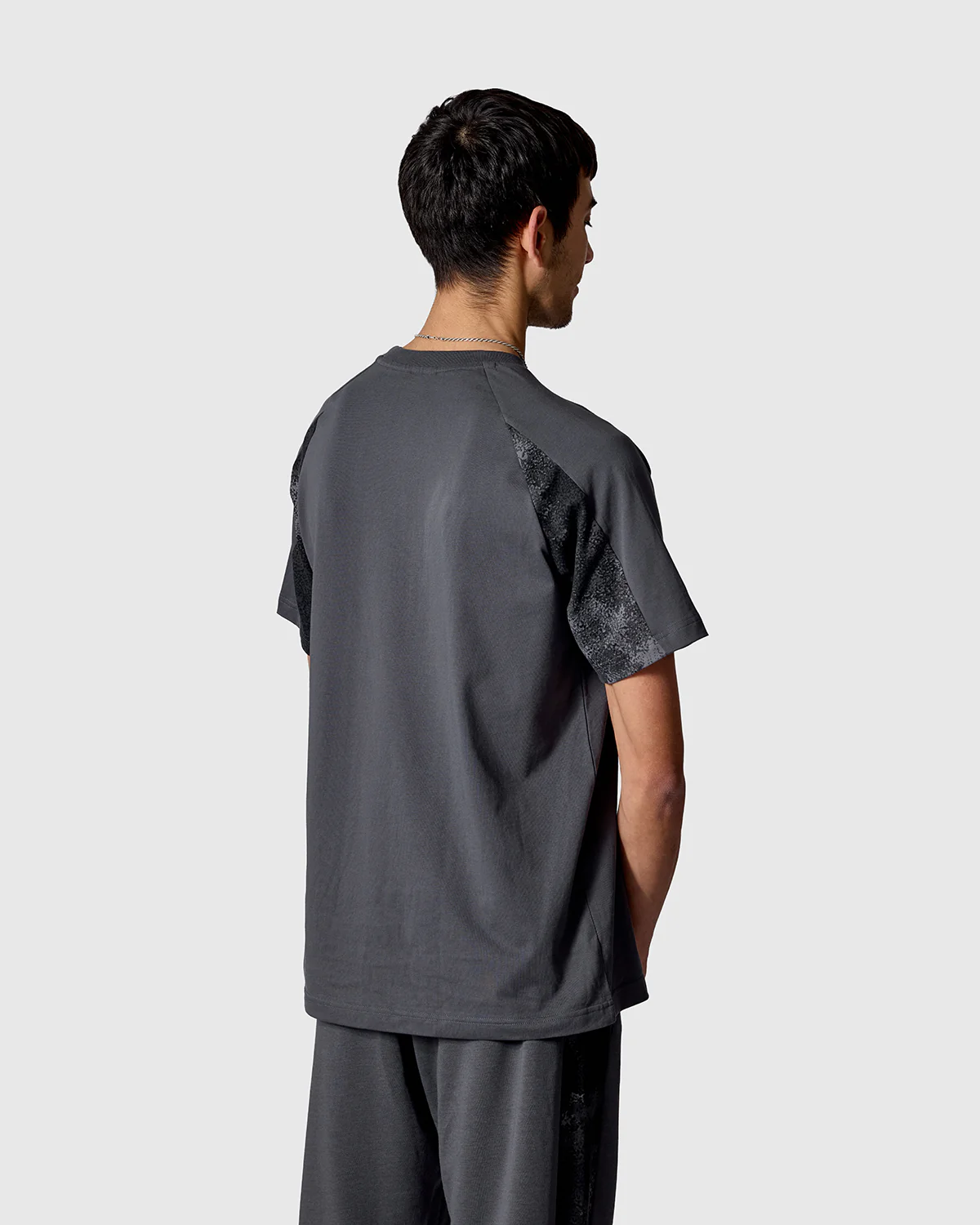 NFFC adidas Grey Camo Print T-Shirt - Image 2