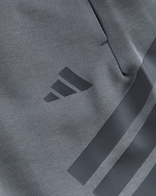 NFFC adidas Grey Future Icons 3-Stripe Shorts - Image 10