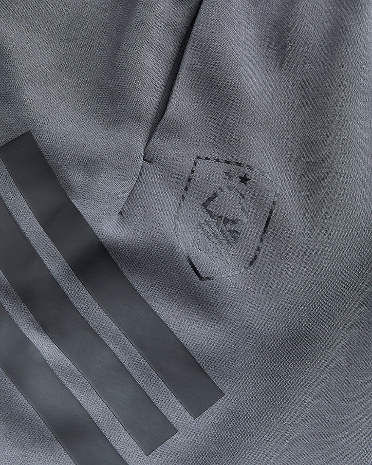 NFFC adidas Grey Future Icons 3-Stripe Shorts - Image 11