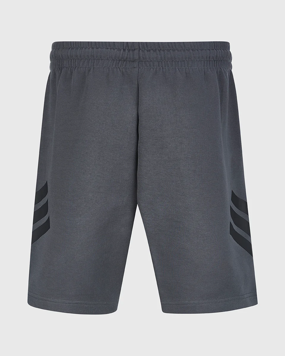 NFFC adidas Grey Future Icons 3-Stripe Shorts - Image 9