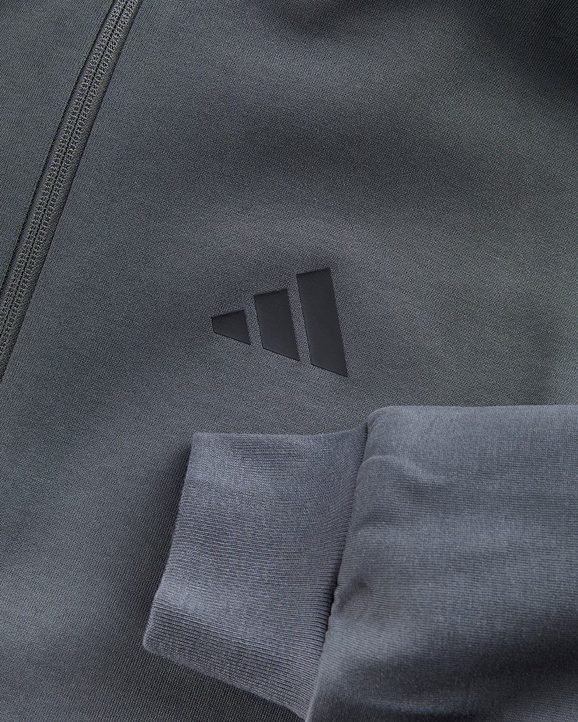 NFFC adidas Grey Future Icons Full Zip Hoodie - Image 10
