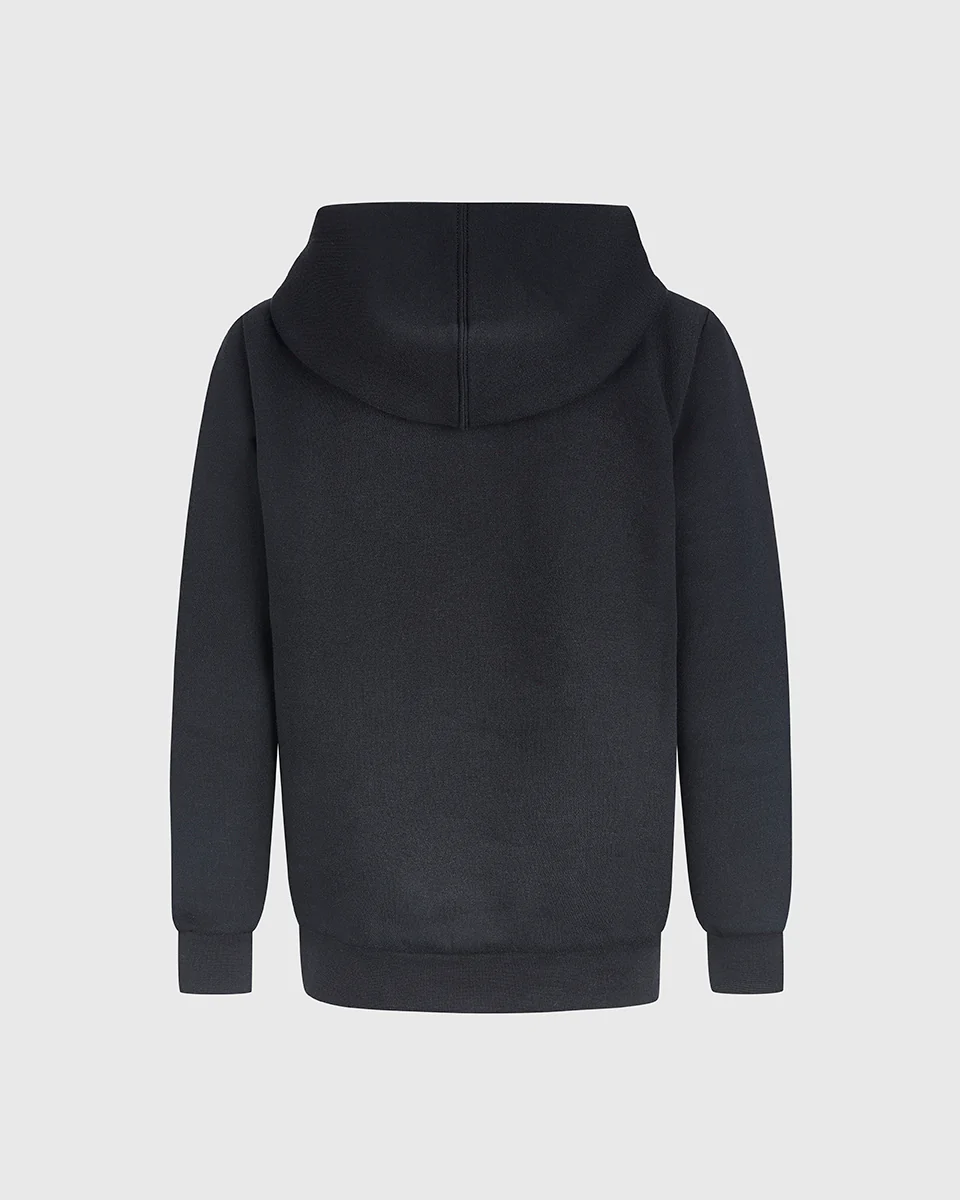 NFFC adidas Junior Black Camo Print Hoodie - Image 5