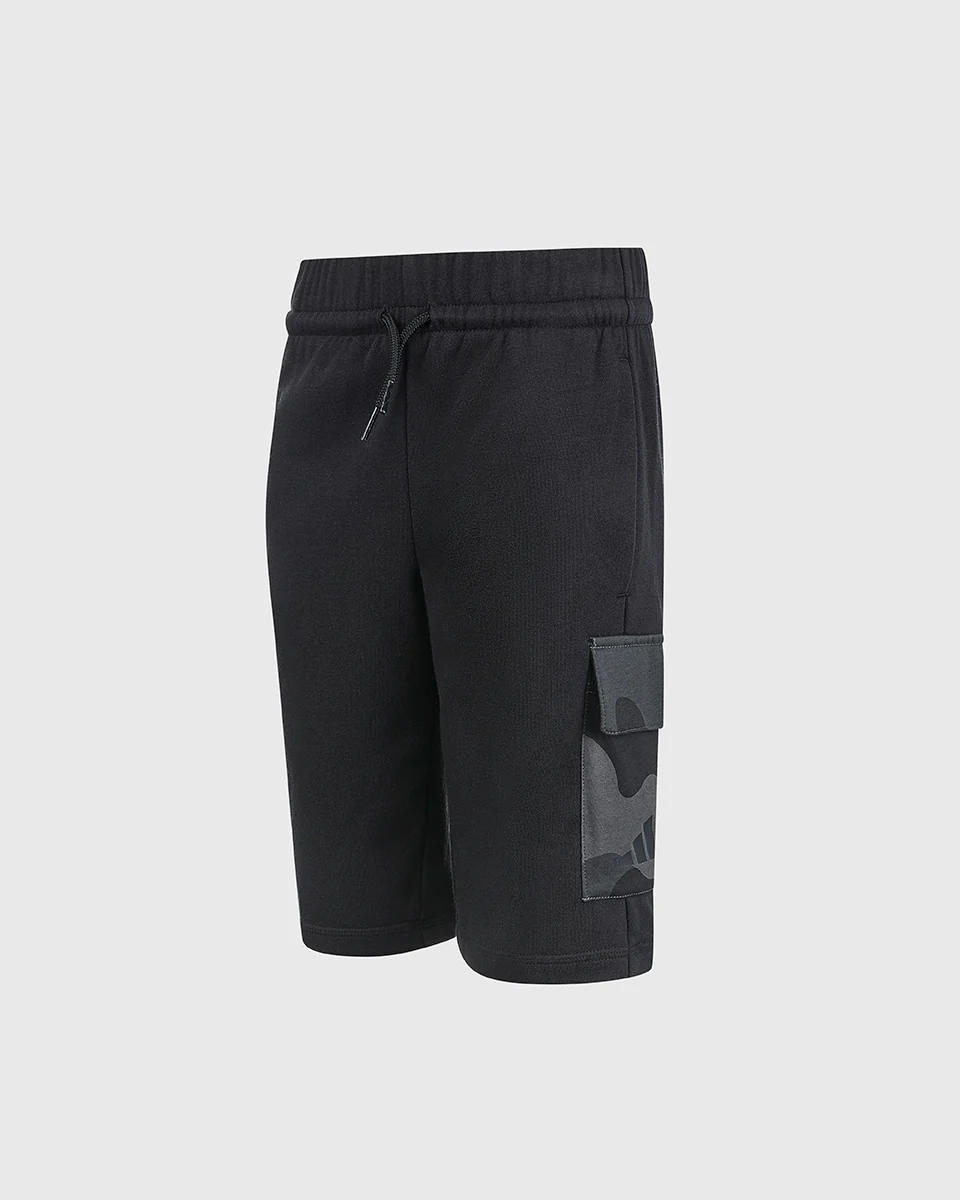 NFFC adidas Junior Black Camo Print Shorts - Image 6