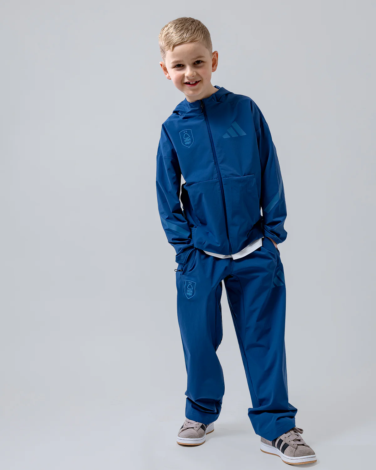 NFFC adidas Junior Dusky-Petrol ZNE Woven Pants - Image 3