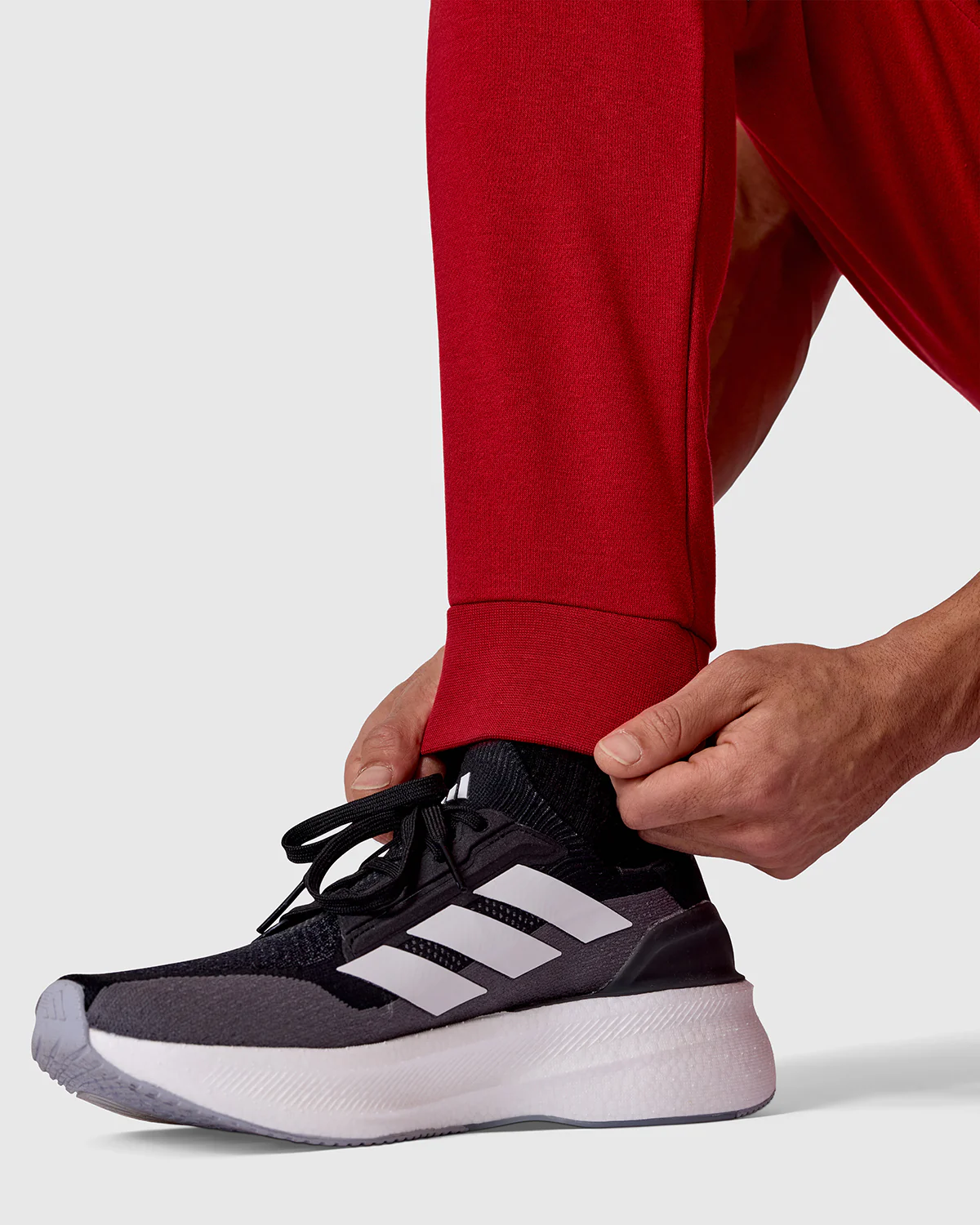 NFFC adidas Maroon 3-Stripe Pants - Image 4