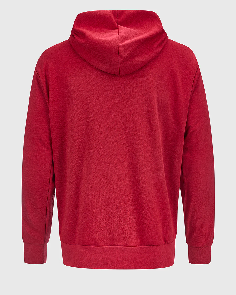 NFFC adidas Maroon 3-Stripe Full Zip Hoodie - Image 7