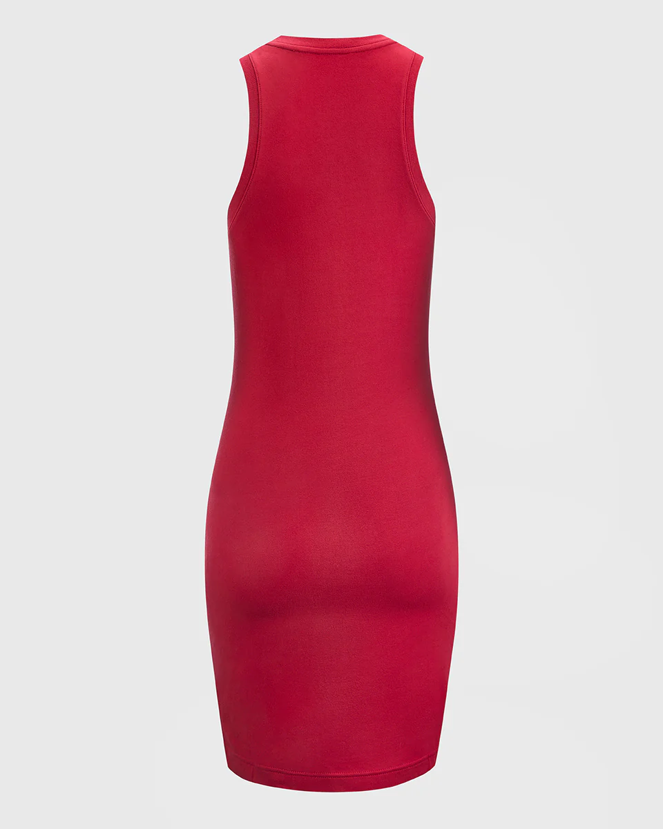 NFFC adidas Womens Maroon Future Icons Dress - Image 5