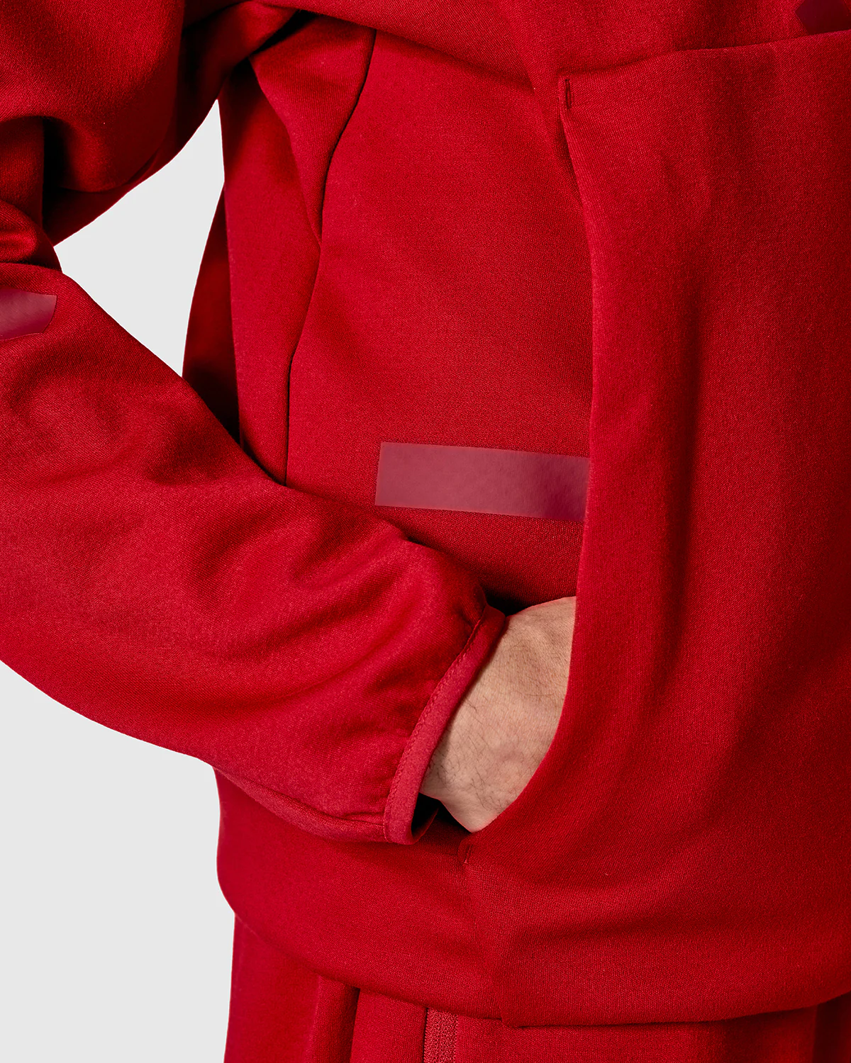 NFFC adidas Maroon ZNE Hoodie - Image 4