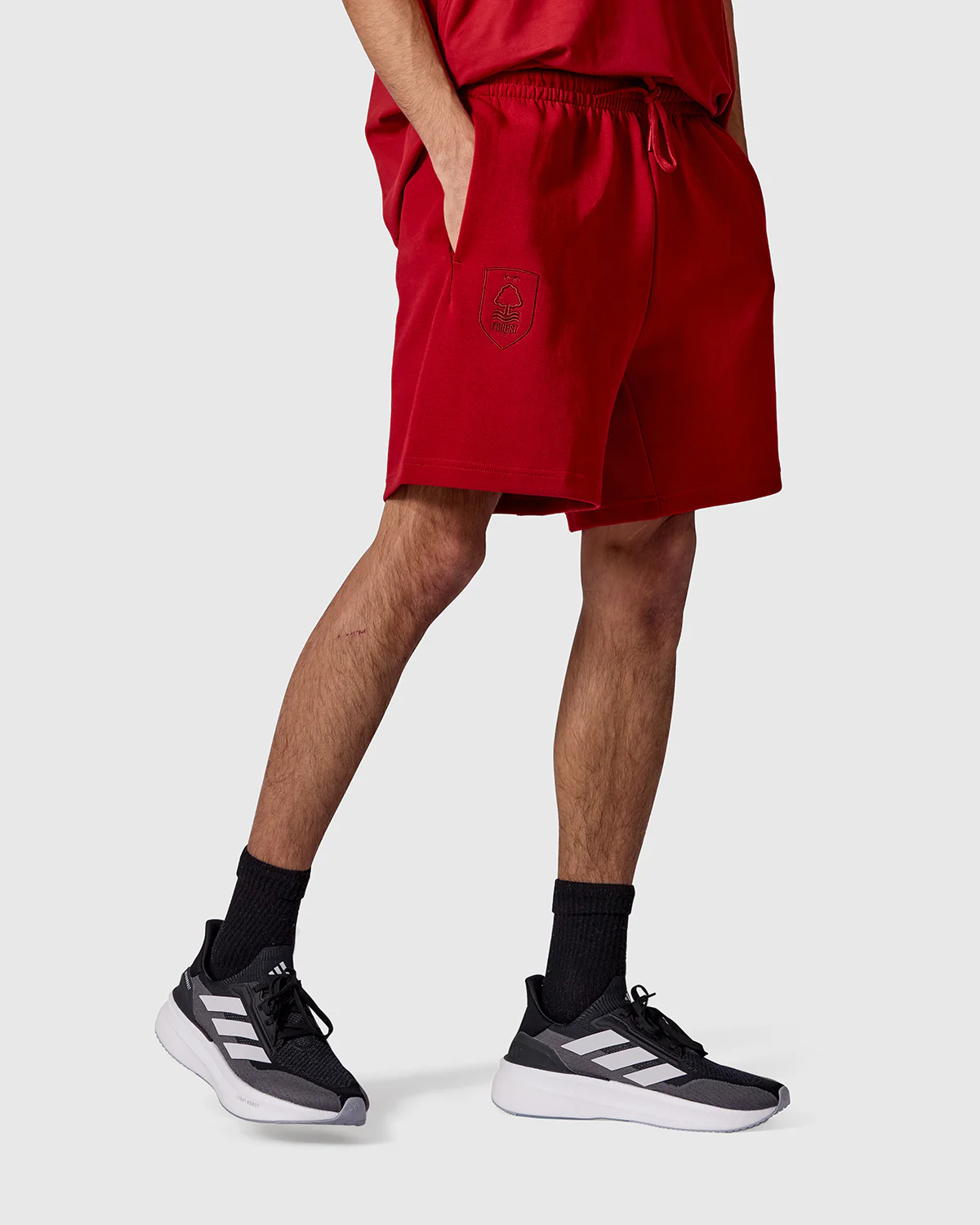 NFFC adidas Maroon ZNE Shorts