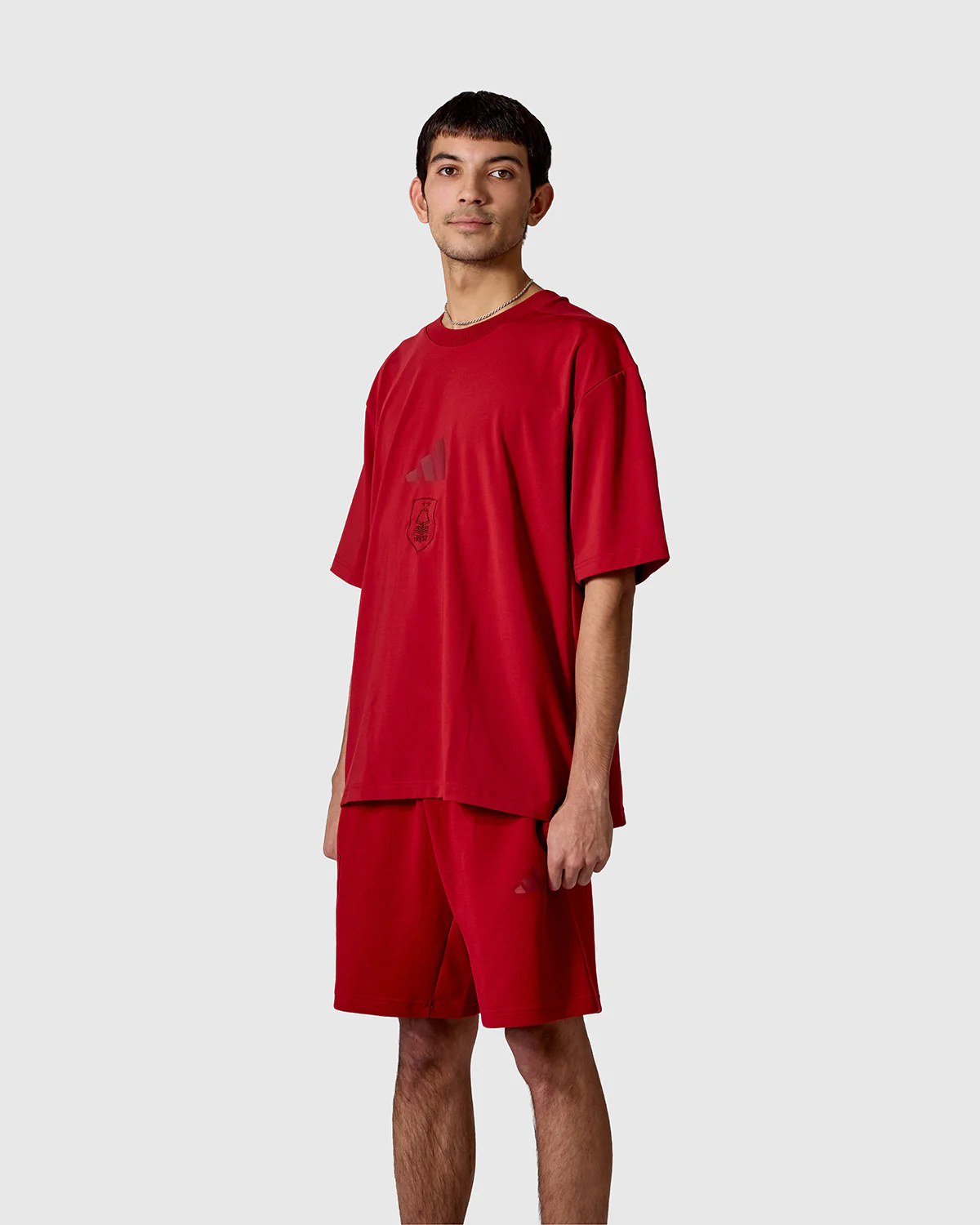 NFFC adidas Maroon ZNE Shorts - Image 4