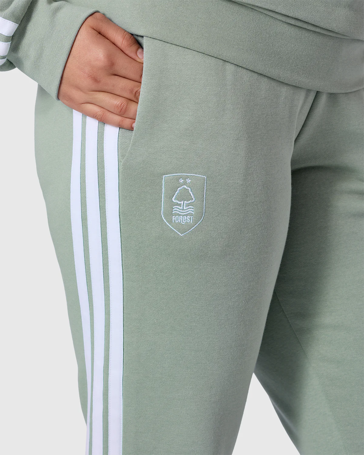 NFFC adidas Women's Sage 3-Stripe Pants - Image 4