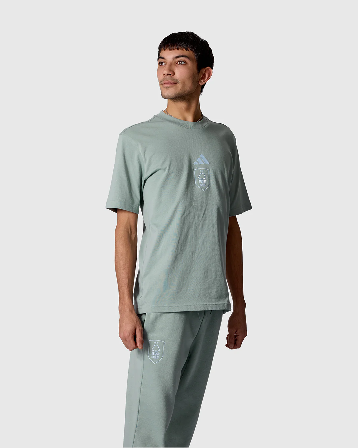 NFFC adidas Sage Small Logo T-Shirt - Image 3
