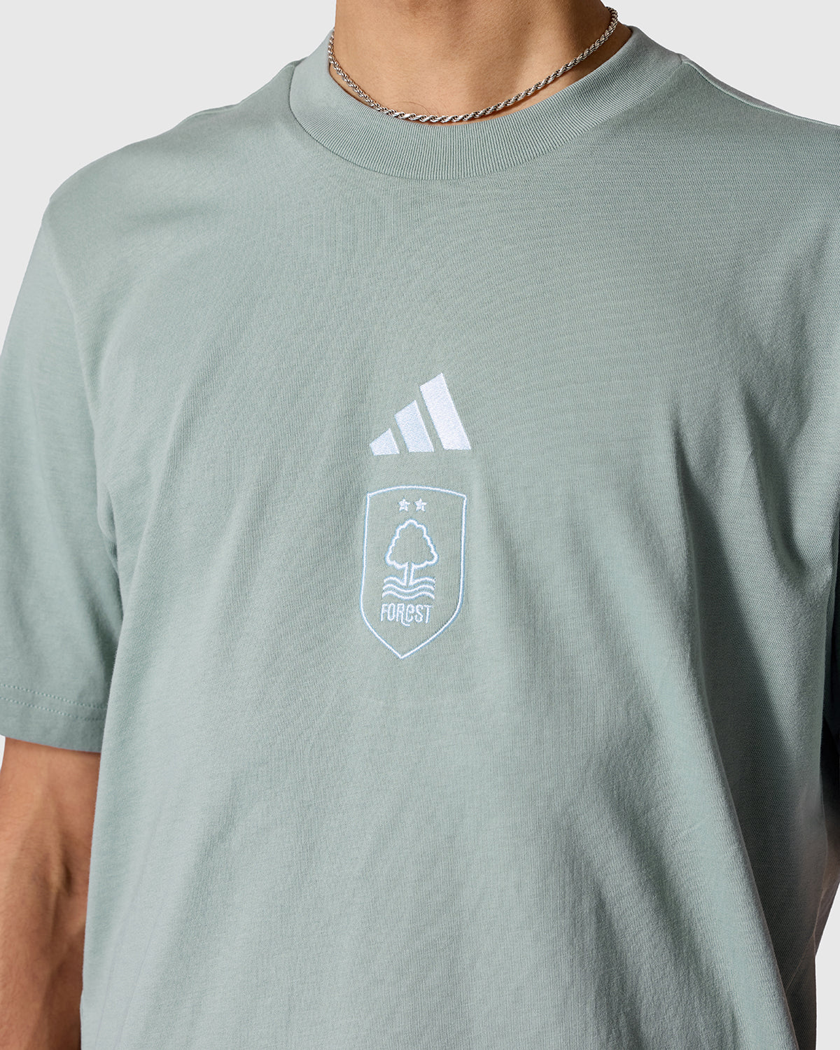 NFFC adidas Sage Small Logo T-Shirt - Image 4