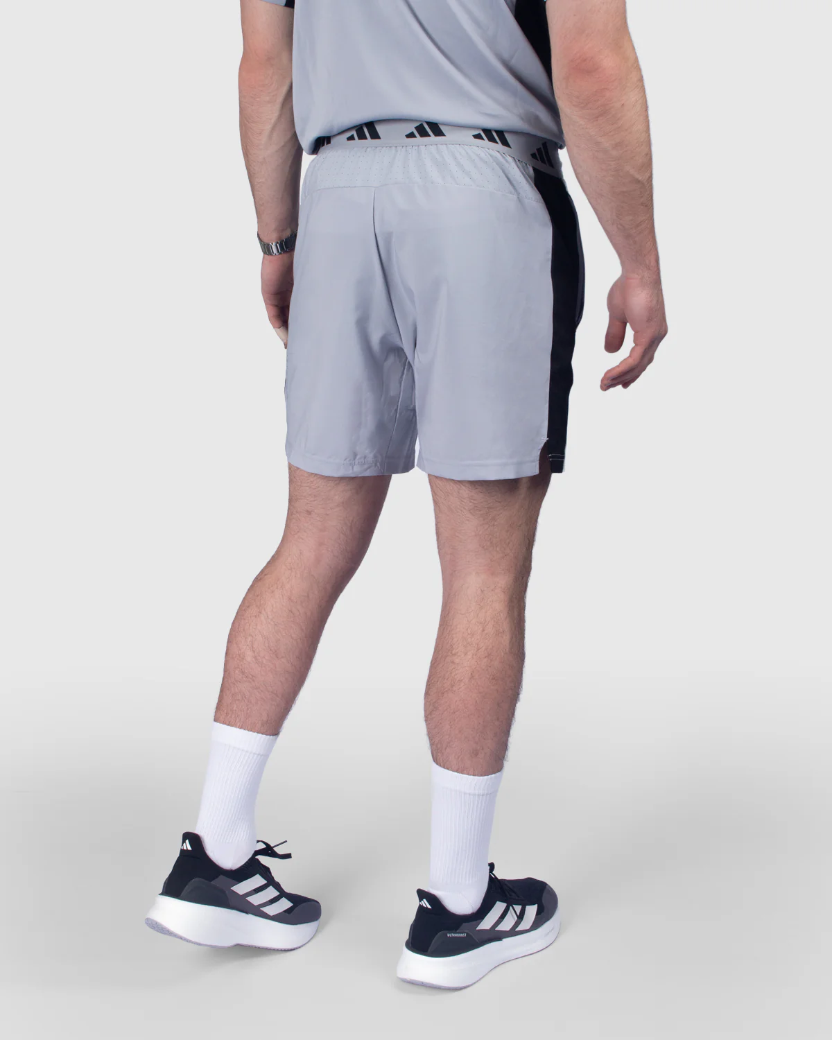 NFFC adidas Silver Tech Shorts - Image 2
