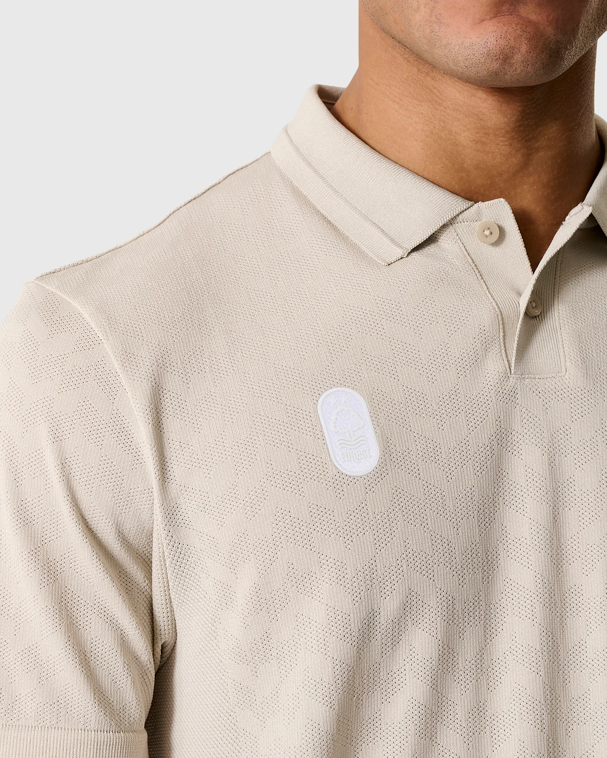 NFFC Adidas Ultimate365 White Seamless Polo - Image 4