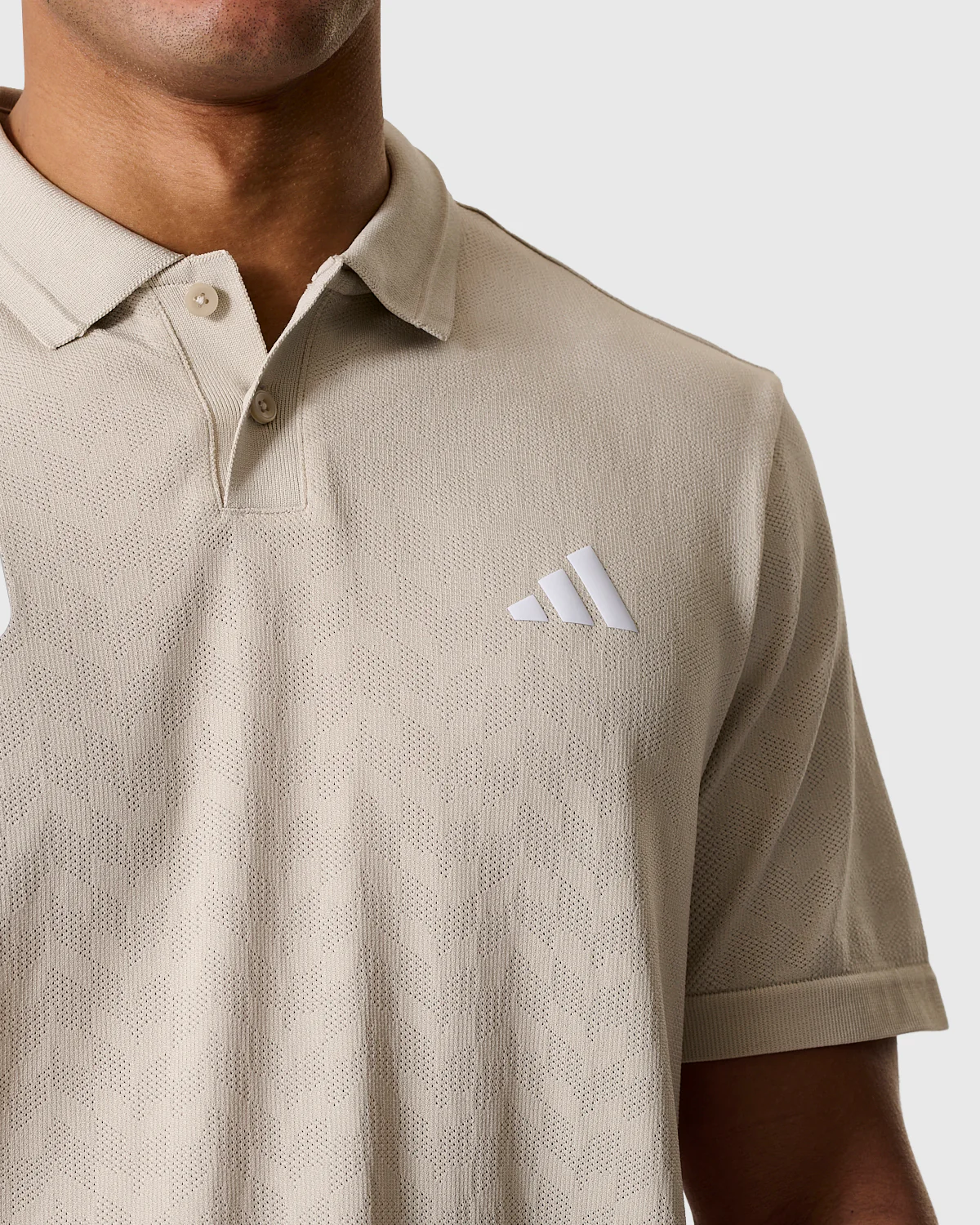 NFFC Adidas Ultimate365 White Seamless Polo - Image 5