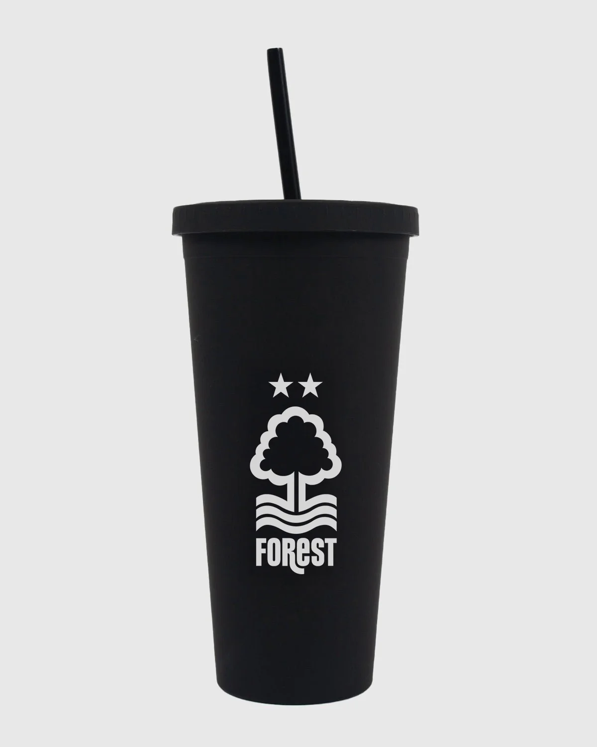 NFFC Black 650ml Cup & Straw