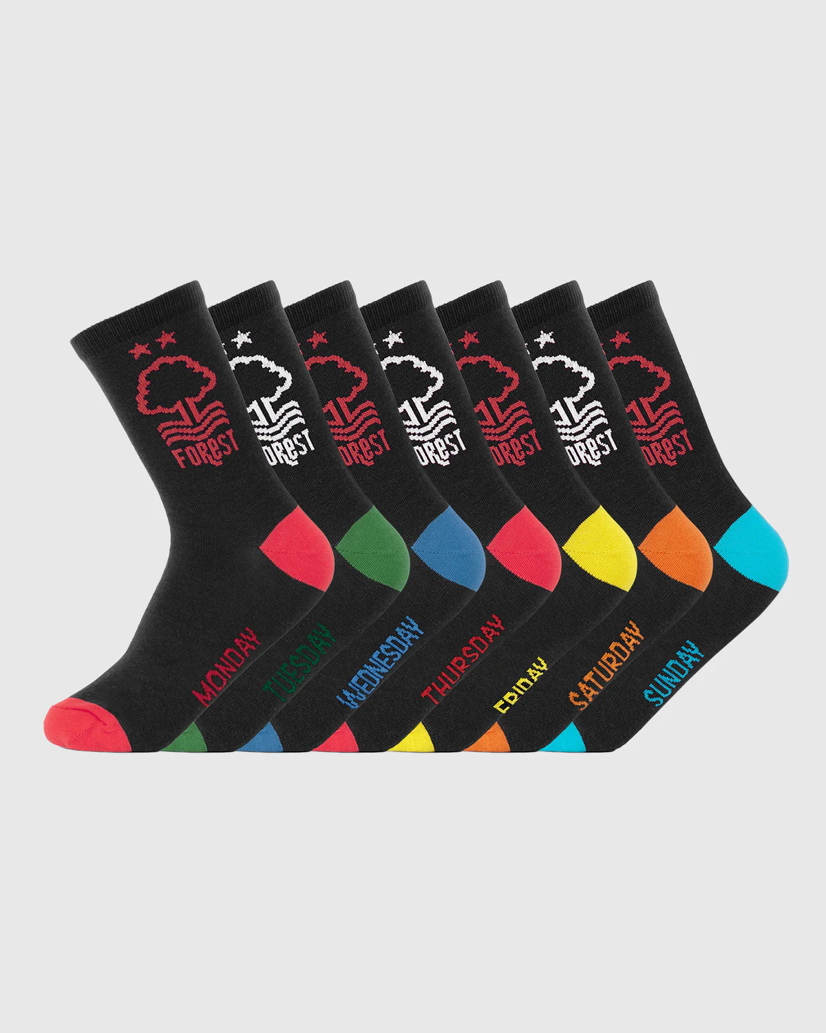 NFFC Black Dress Socks - 7 Pack