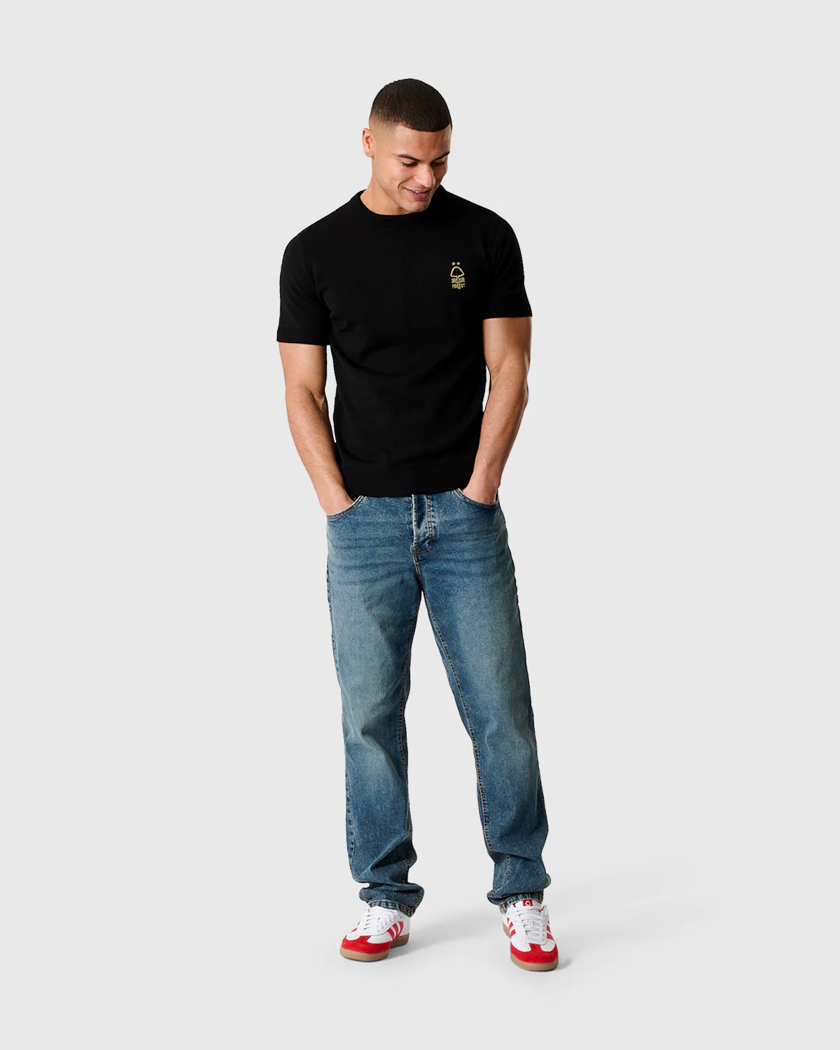 NFFC Black Essential Knit T-Shirt - Image 3