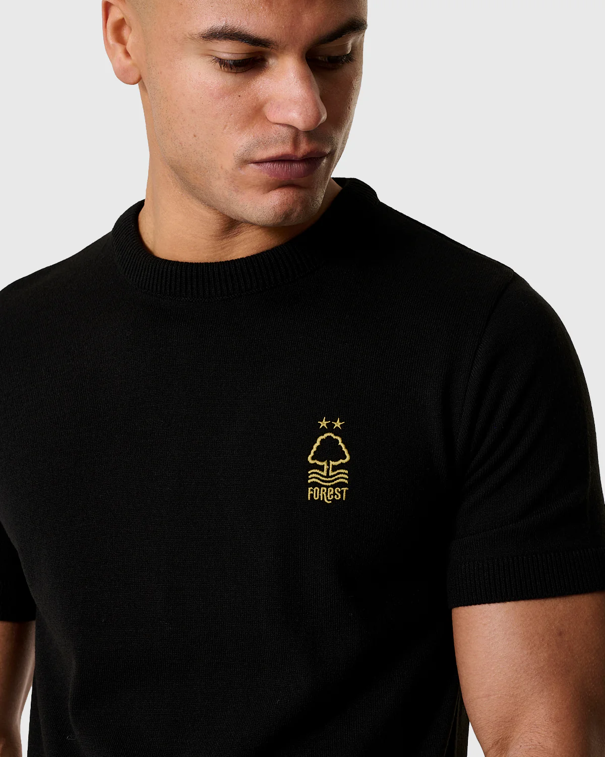 NFFC Black Essential Knit T-Shirt - Image 4