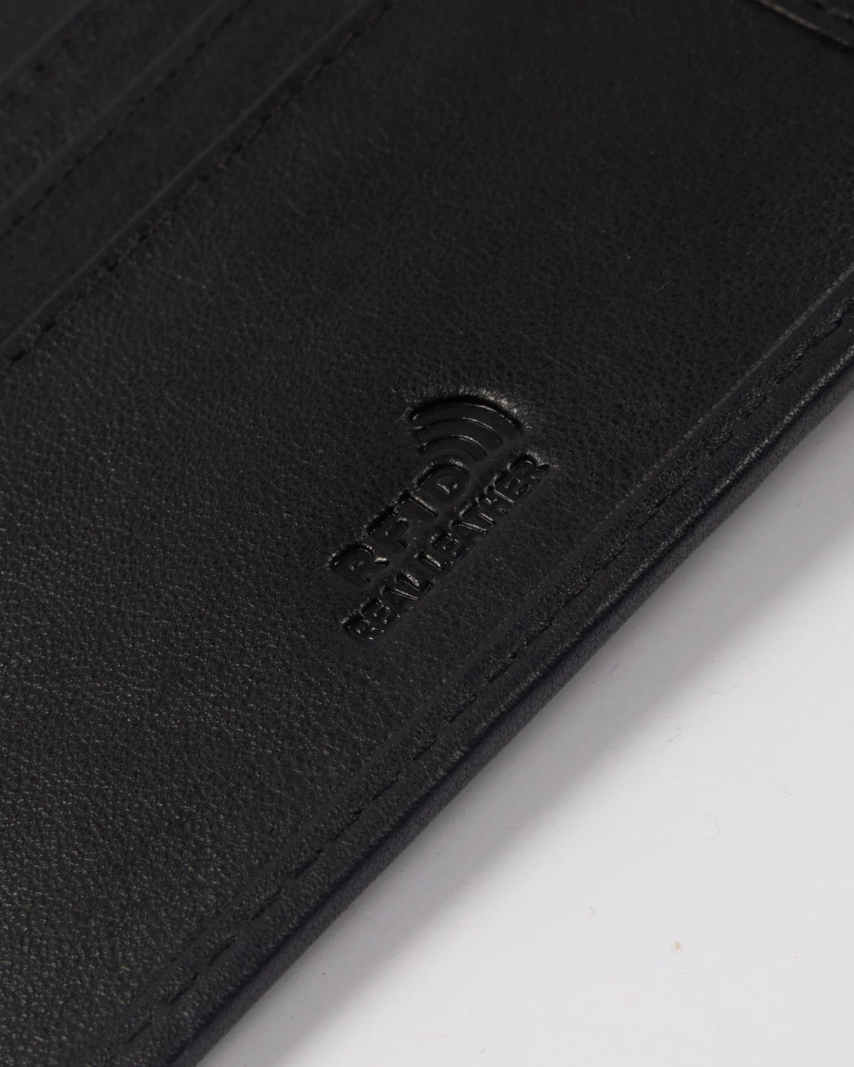 NFFC Black Leather Wallet - Image 4