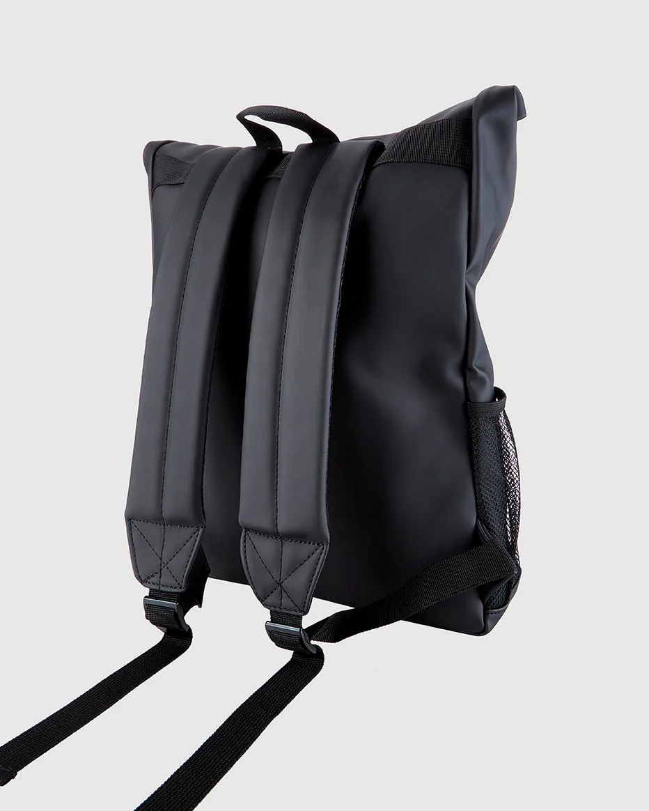 NFFC Black Lifestyle Roll Top Bag - Image 3