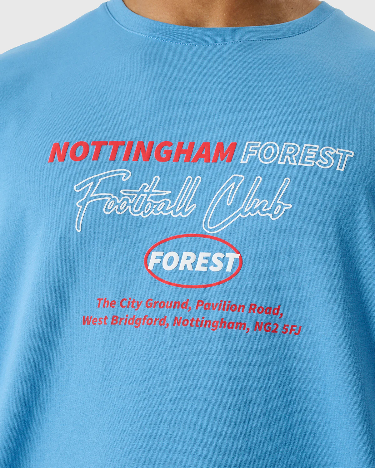 NFFC Blue NG2 Print T-Shirt - Image 2